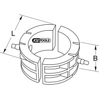 Reduzier-Spannbacken-Satz, 2-tlg, Ø 110mm