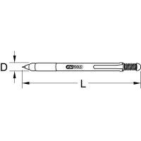 Anreißnadel in Kugelschreiberform, 150mm