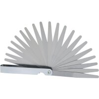 Fühlerlehre, 20 Blatt, 0,05-1mm