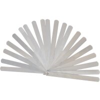 Kolbenspiellehre, 20 Blatt, 0,05-1mm