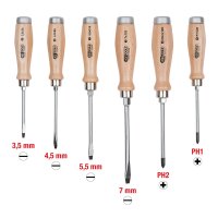 ERGOTORQUE WOODmax Schlag-Schraubendreher-Satz, 6-tlg