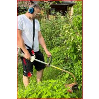 Kapselgehörschutz mit Kopfbügel, blau