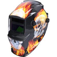 Automatik-Schweißer-Schutzhelm, Flame Design