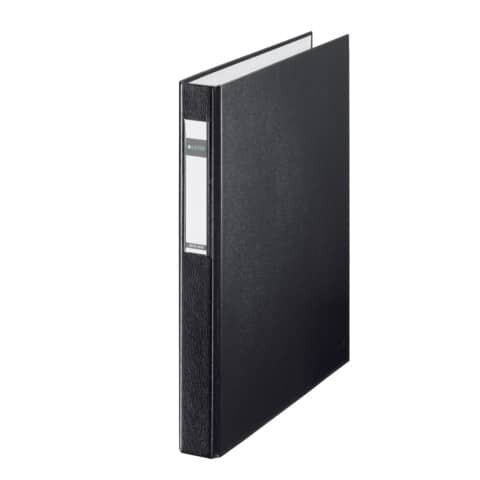 4210 Ringbuch Maxi - A4, 25mm, 2 Ringe, PP, schwarz