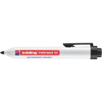 edding retract 11 Permanentmarker schwarz 1,5 - 3,0 mm, 1...