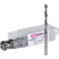 HSS-G Spiralbohrer, 4,5mm, 10er Pack