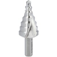HSS Stufenbohrer,Ø 6-25mm, 7 Stufen
