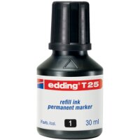edding Nachfülltinte T 25 schwarz