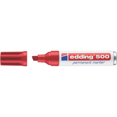 edding 500 Permanentmarker rot 2,0 - 7,0 mm, 1 St.