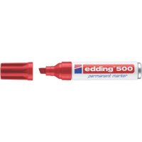 edding 500 Permanentmarker rot 2,0 - 7,0 mm, 1 St.