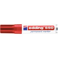 edding 550 Permanentmarker rot 3,0 - 4,0 mm, 1 St.