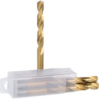 HSS TiN Spiralbohrer, 12mm, 5er Pack
