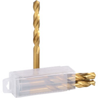 HSS TiN Spiralbohrer, 12,5mm, 5er Pack