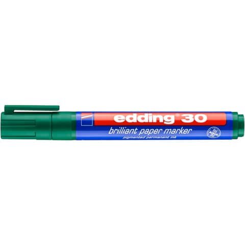 30 Brilliant paper marker - nachfüllbar, 1,5 - 3 mm, grün