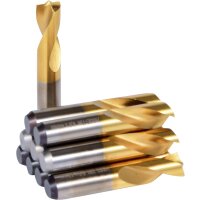 HSSE-TiN Schweißpunkt-Bohrer, Ø 8mm, 10er Pack