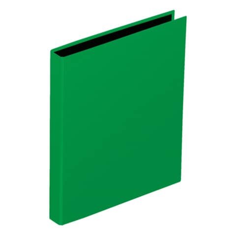 Ringbuch Basic Colours - A5, 2-Bügel-Mechanik, Ring-Ø 20mm, grün