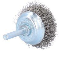 Rostfreie Drahttopfbürste 0,3mm, Ø 38mm