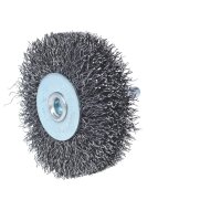 Stahldrahtb&uuml;rstenscheibe 0,3mm, &Oslash; 63mm