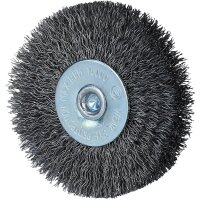 Stahldrahtbürstenscheibe 0,3mm, Ø 75mm