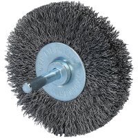 Stahldrahtbürstenscheibe 0,3mm, Ø 75mm
