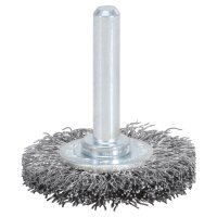 Rostfreie Stahldrahtbürstenscheibe 0,3mm, Ø 38mm
