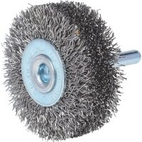 Rostfreie Stahldrahtb&uuml;rstenscheibe 0,3mm,...