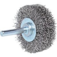 Rostfreie Stahldrahtbürstenscheibe 0,3mm, Ø 50mm