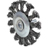 Stahldrahtrundbürste 0,5mm, Ø 75mm