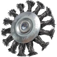 Stahldrahtrundbürste 0,5mm, Ø 75mm