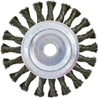 Stahldrahtrundbürste 0,5mm, Ø 115mm