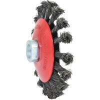 Kegelform-Stahldrahtrundb&uuml;rste 0,5mm,...