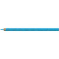 FABER-CASTELL Jumbo Grip neon Buntstift blau, 1 St.