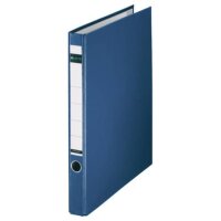 LEITZ 1014 Ringbuch 2-Ringe blau 3,5 cm DIN A4