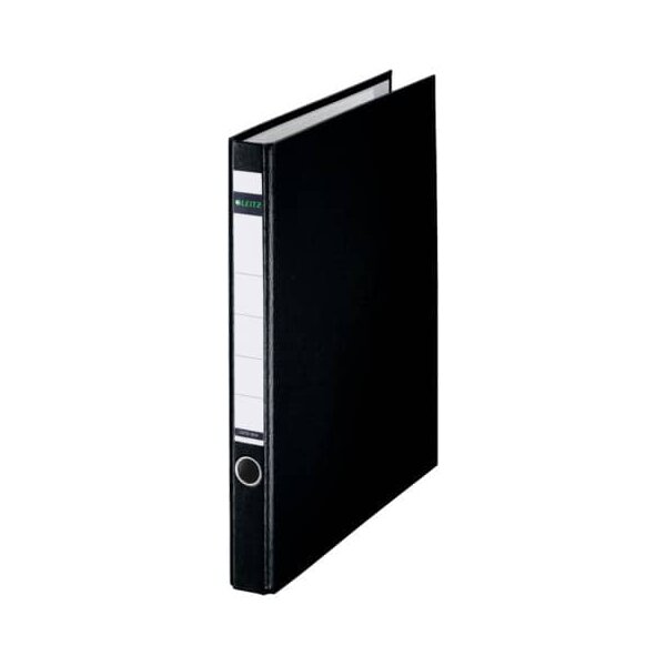 1014 Ringordner, A4, PP, 2 Ringe, 35 mm, schwarz
