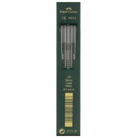 FABER-CASTELL TK 9071 Fallminen-Bleistiftminen schwarz B...
