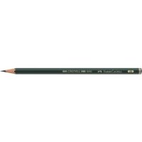 FABER-CASTELL 9000 Bleistift 5B gr&uuml;n, 1 St.