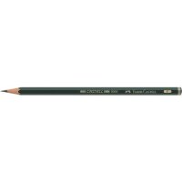 FABER-CASTELL 9000 Bleistift F gr&uuml;n, 1 St.