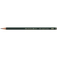 FABER-CASTELL 9000 Bleistift 3H gr&uuml;n, 1 St.
