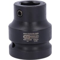 Kraft-Bit-Stecknuss-Adapter, 1"x22mm