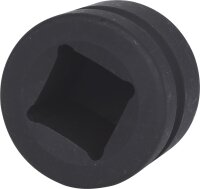 1" Kraft-Bit-Stecknuss Innensechskant, kurz, 17 mm