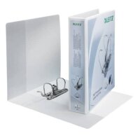 4226 Ordner Präsentation 180°, mit Taschen, A4, schmal, weiss