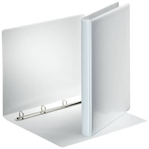 Ringbuch Präsentation - Außentaschen, A4, PP, 4 Ringe, 16 mm, weiß