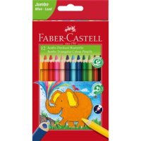 FABER-CASTELL Jumbo Buntstifte farbsortiert, 