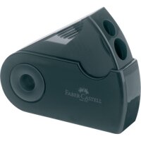 FABER-CASTELL Dosenspitzer doppelt Sleeve schwarz