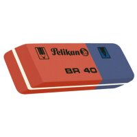 Pelikan Radiergummi BR40 rot/blau, 1 St.