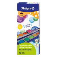 Pelikan K12 blau Wasserfarbkasten 12 Farben