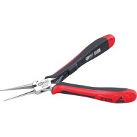 ESD Spitzzange, gerade, ohne Hieb, 150mm