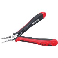 ESD Rundzange, gerade, ohne Hieb, 130mm