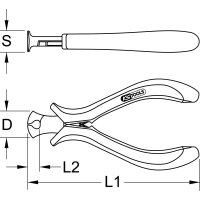 ESD Mini-Vornschneider, 120mm