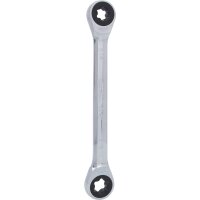 GEARplus Torx-E-Doppel-Ratschenringschlüssel,E14xE18